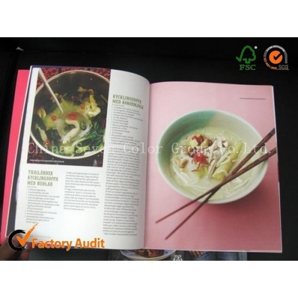 2018 Customized Offset Print Cook Books